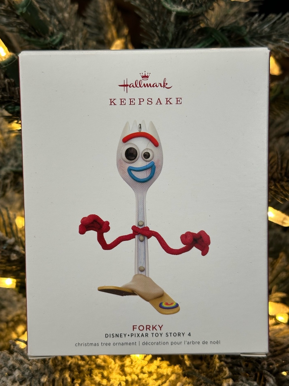Hallmark 2019 Toy Story 4 Forky Disney Pixar Keepsake Ornament